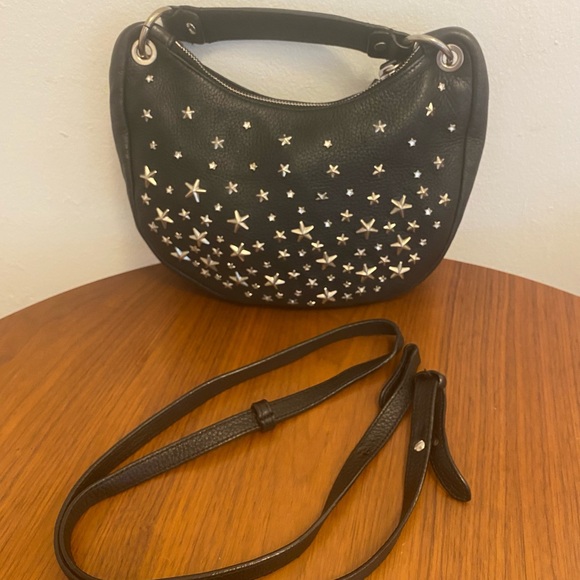 Jimmy Choo Studded Small Crossbody Bag - Picture 2 of 9